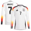 Camiseta de fútbol Manga Larga Alemania Kai Havertz 7 Primera Equipación Euro 2024 - Hombre